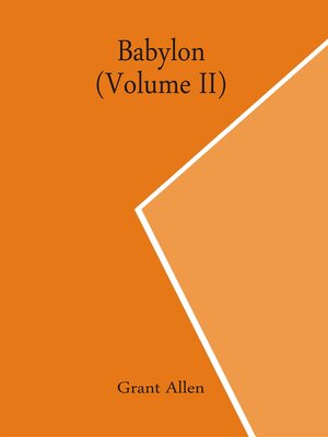 cover image of Babylon, Volume II